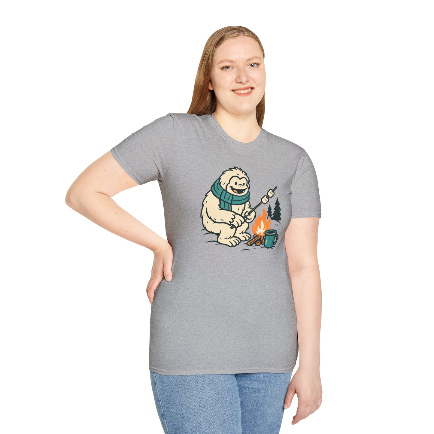 Whimsical Yeti Unisex T-Shirt