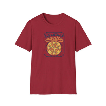 Ocean Awaits Nautical, Unisex T-Shirt