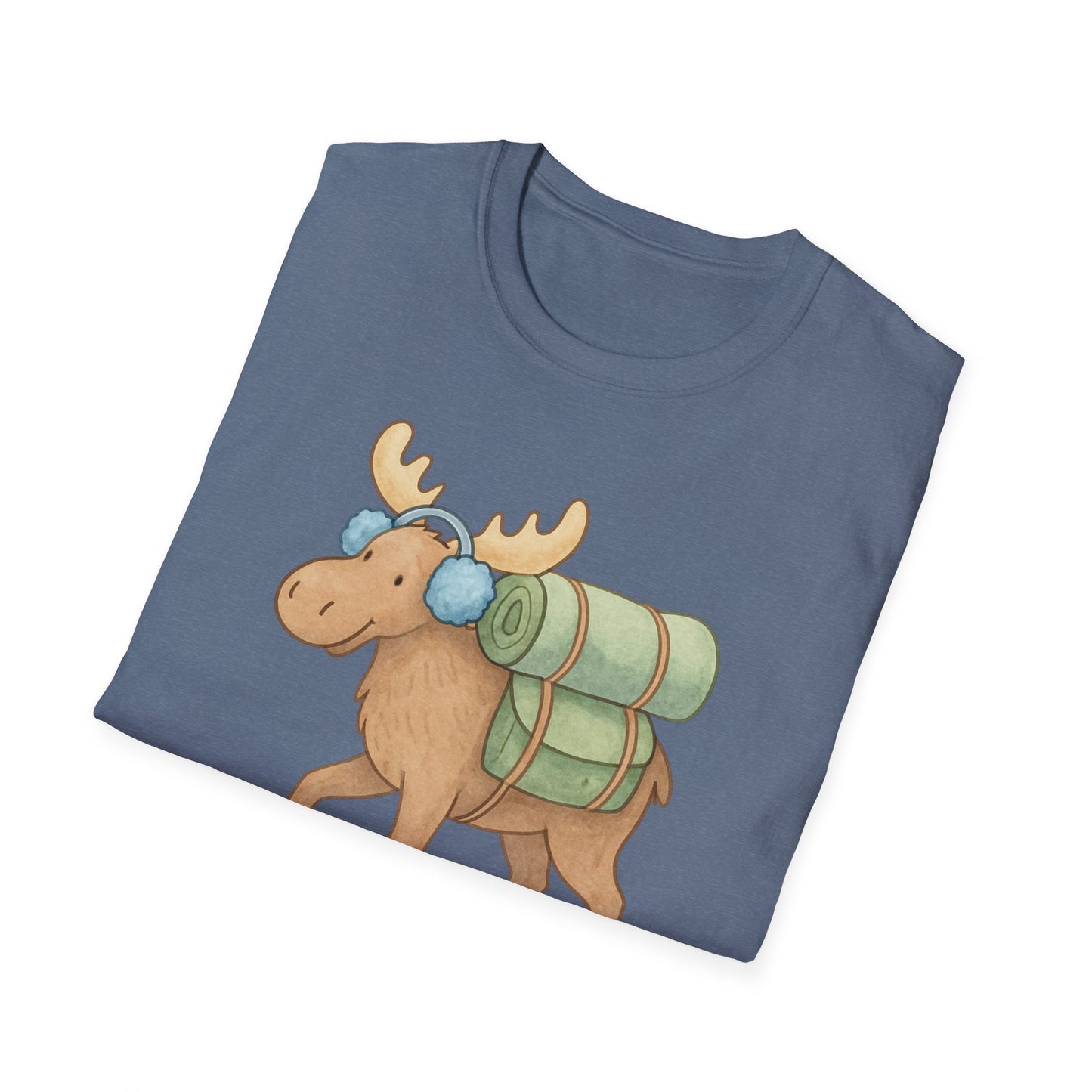 Winter Moose Unisex T-Shirt