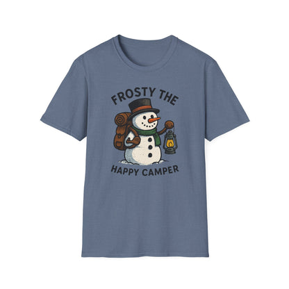 Camper Snowman Unisex T-shirt