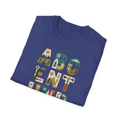 Adventure Alphabet  Unisex T-Shirt