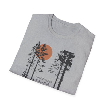 Pine Tree Moon  Unisex T-Shirt