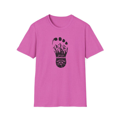 Step Into Adventure, Unisex T-Shirt