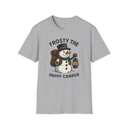 Camper Snowman Unisex T-shirt