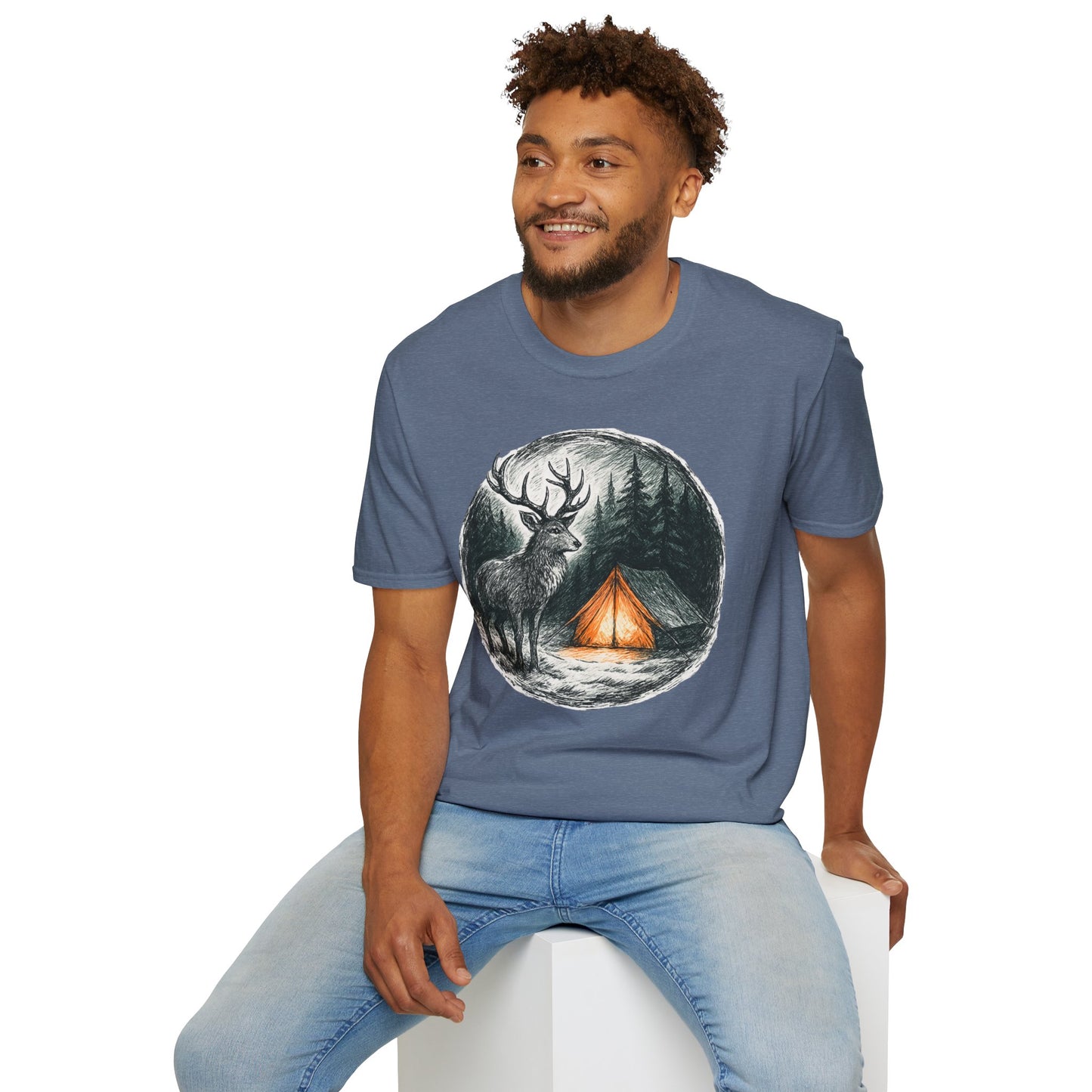 Winter Deer Unisex T-shirt