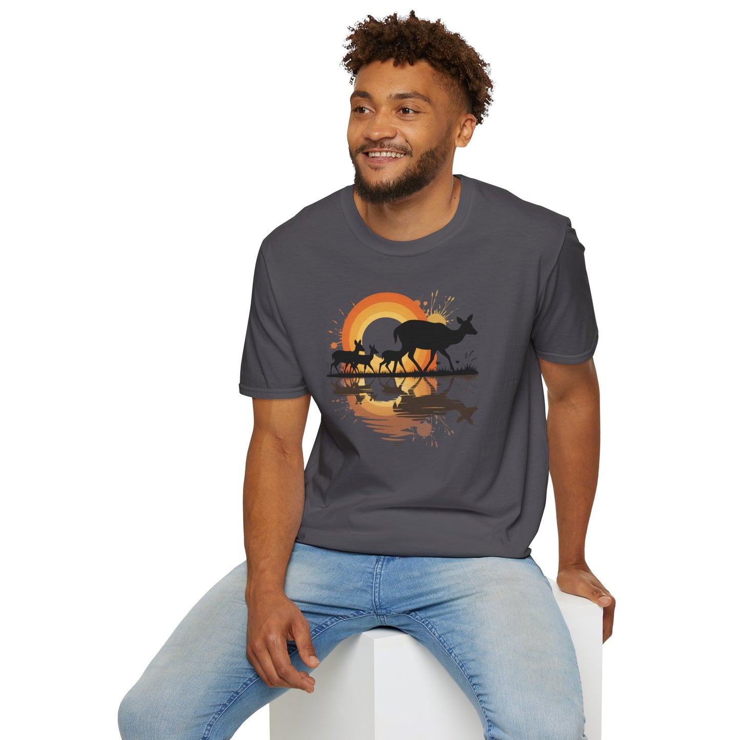 Family Deer Unisex T-Shirt