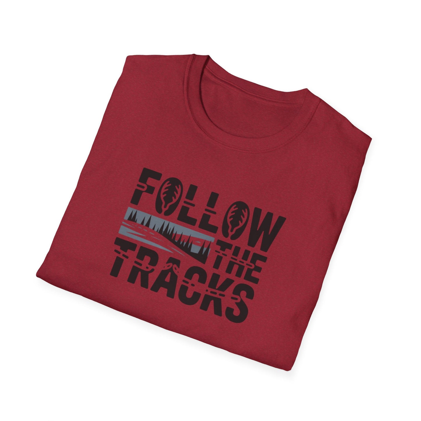 Follow the Tracks  Unisex T-Shirt