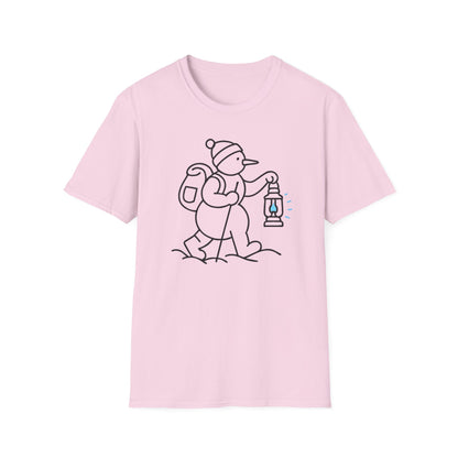 Camper Snowman Unisex T-shirt
