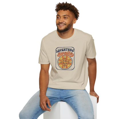 Ocean Awaits Nautical, Unisex T-Shirt