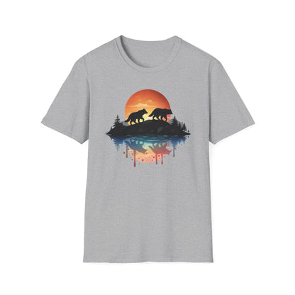 Wolf Pack Mountain Unisex T-Shirt