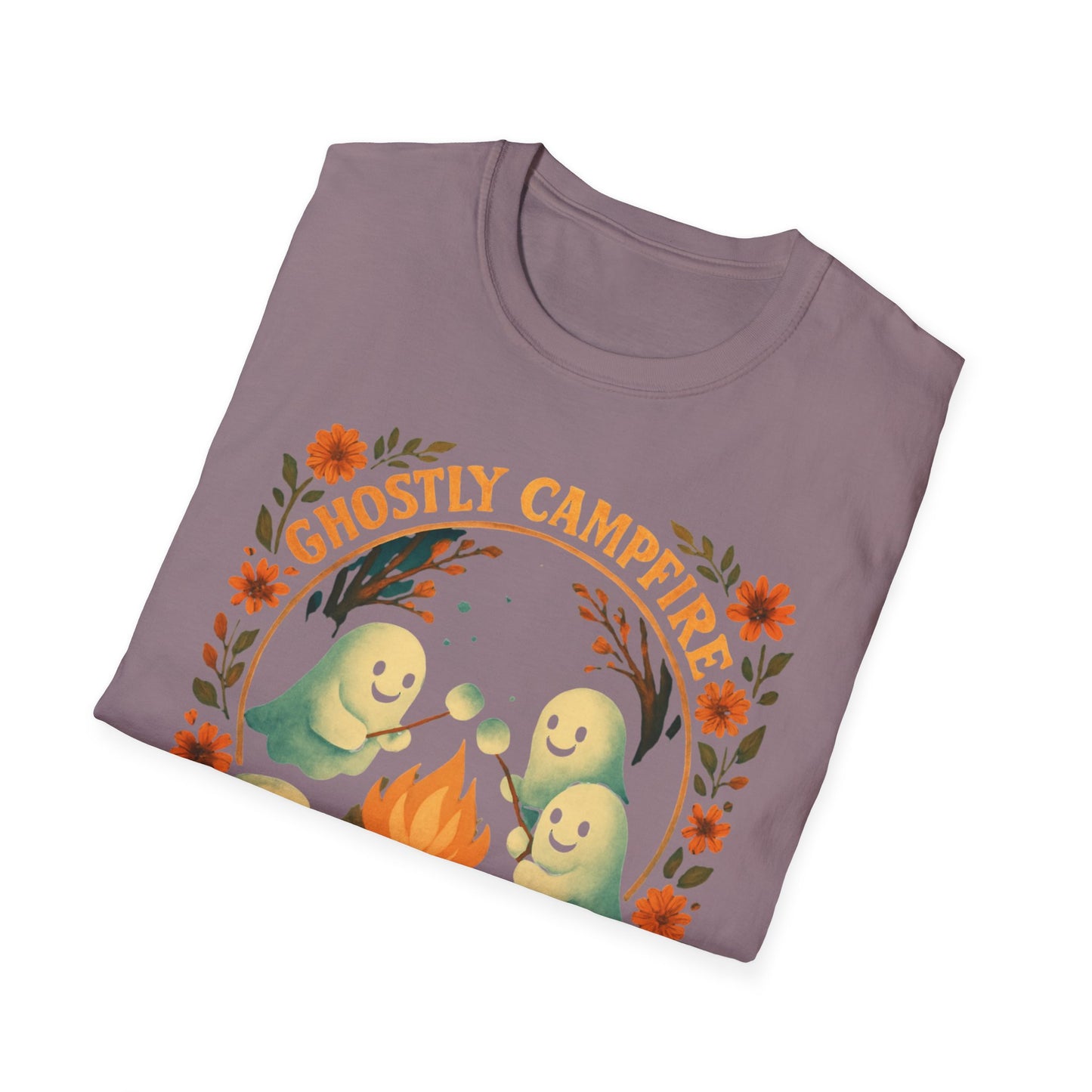 Ghostly Campfire Unisex T-shirt