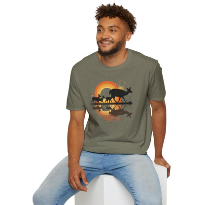Family Deer Unisex T-Shirt