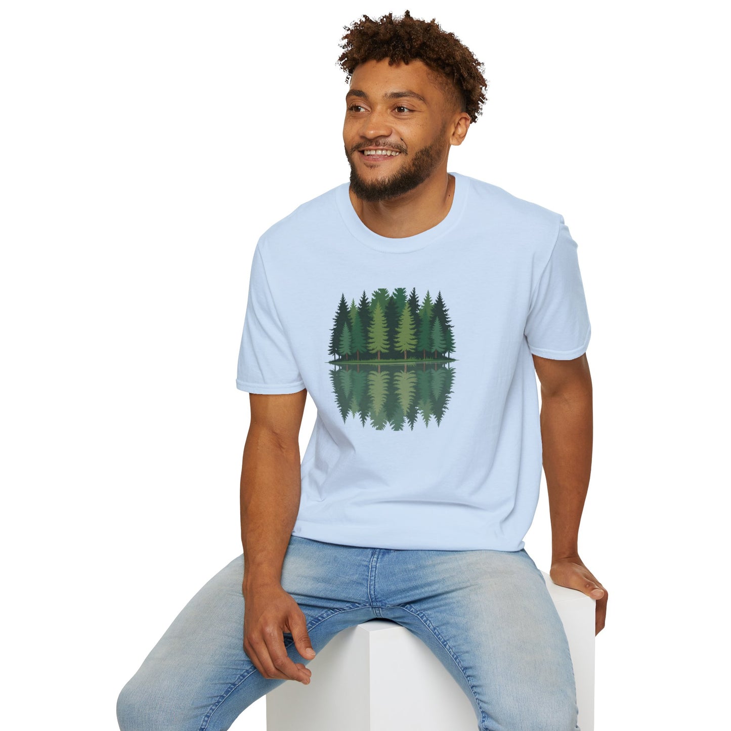 Forest Reflection, Unisex T-Shirt