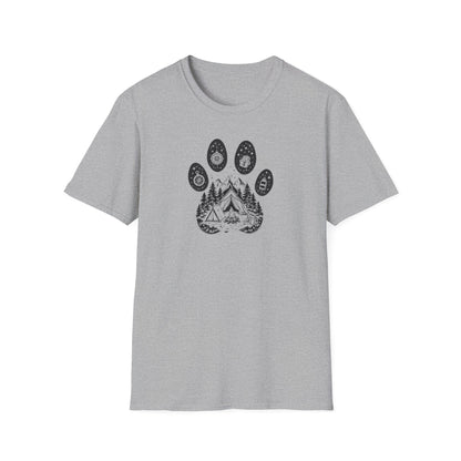 Paw Camping Unisex T-Shirt