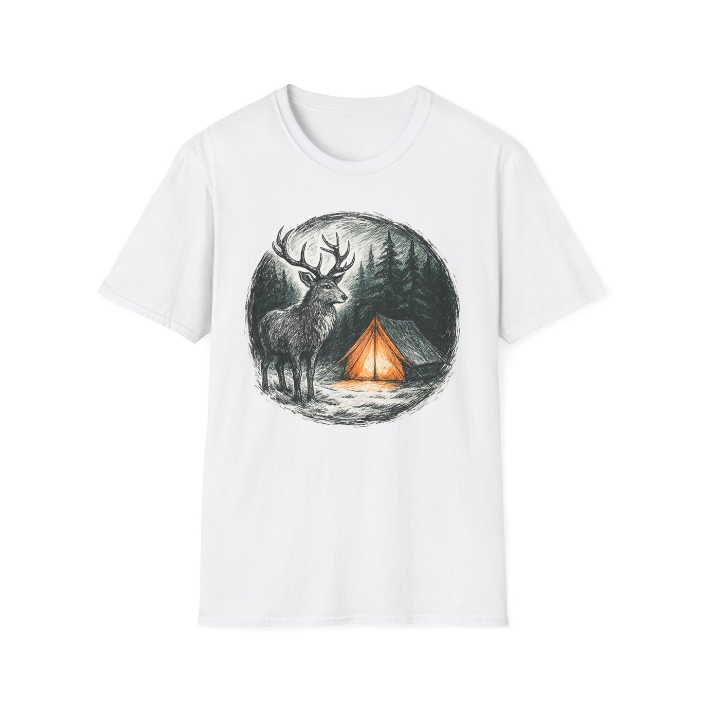 Winter Deer Unisex T-shirt
