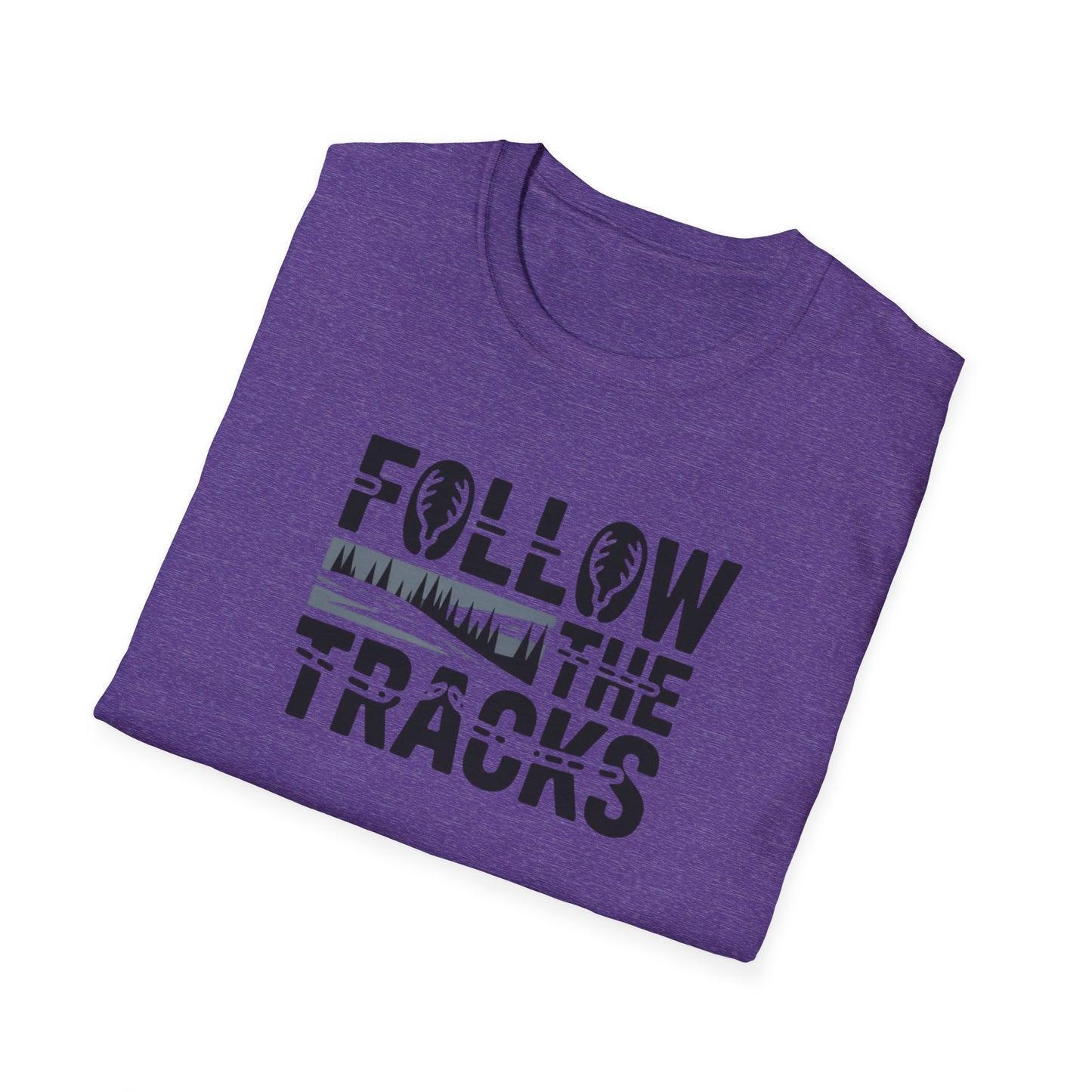 Follow the Tracks  Unisex T-Shirt