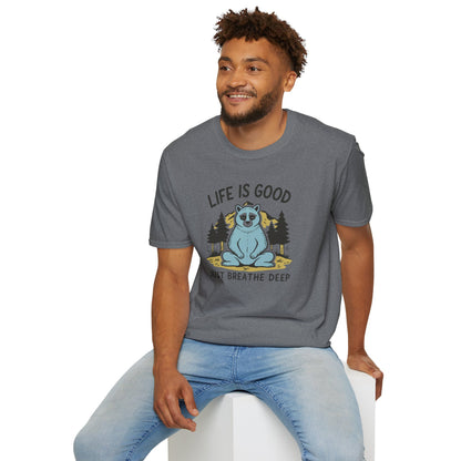 Bear Meditation, Unisex T-Shirt