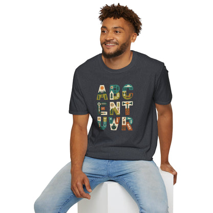 Adventure Alphabet  Unisex T-Shirt