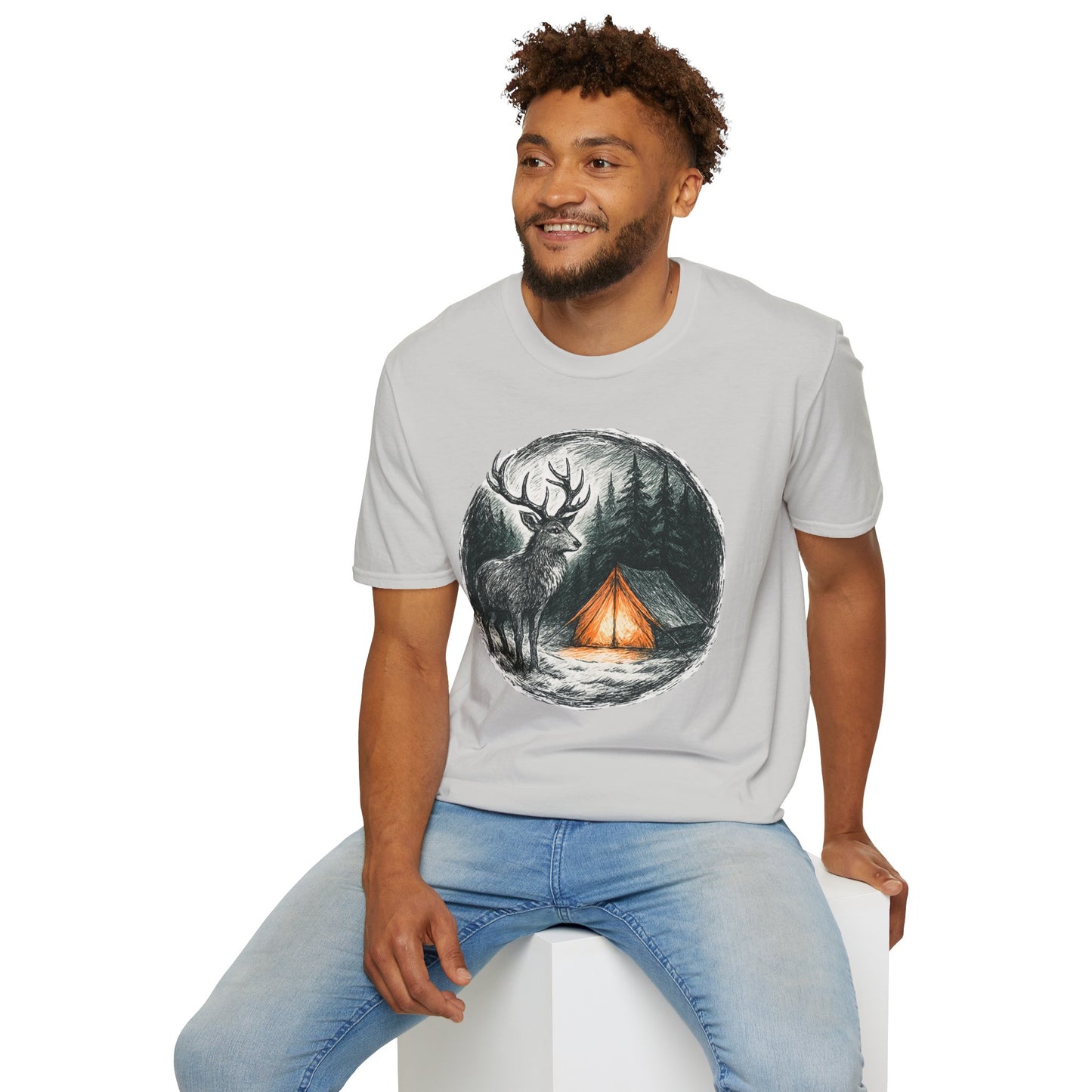 Winter Deer Unisex T-shirt
