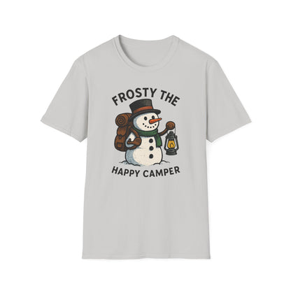 Camper Snowman Unisex T-shirt