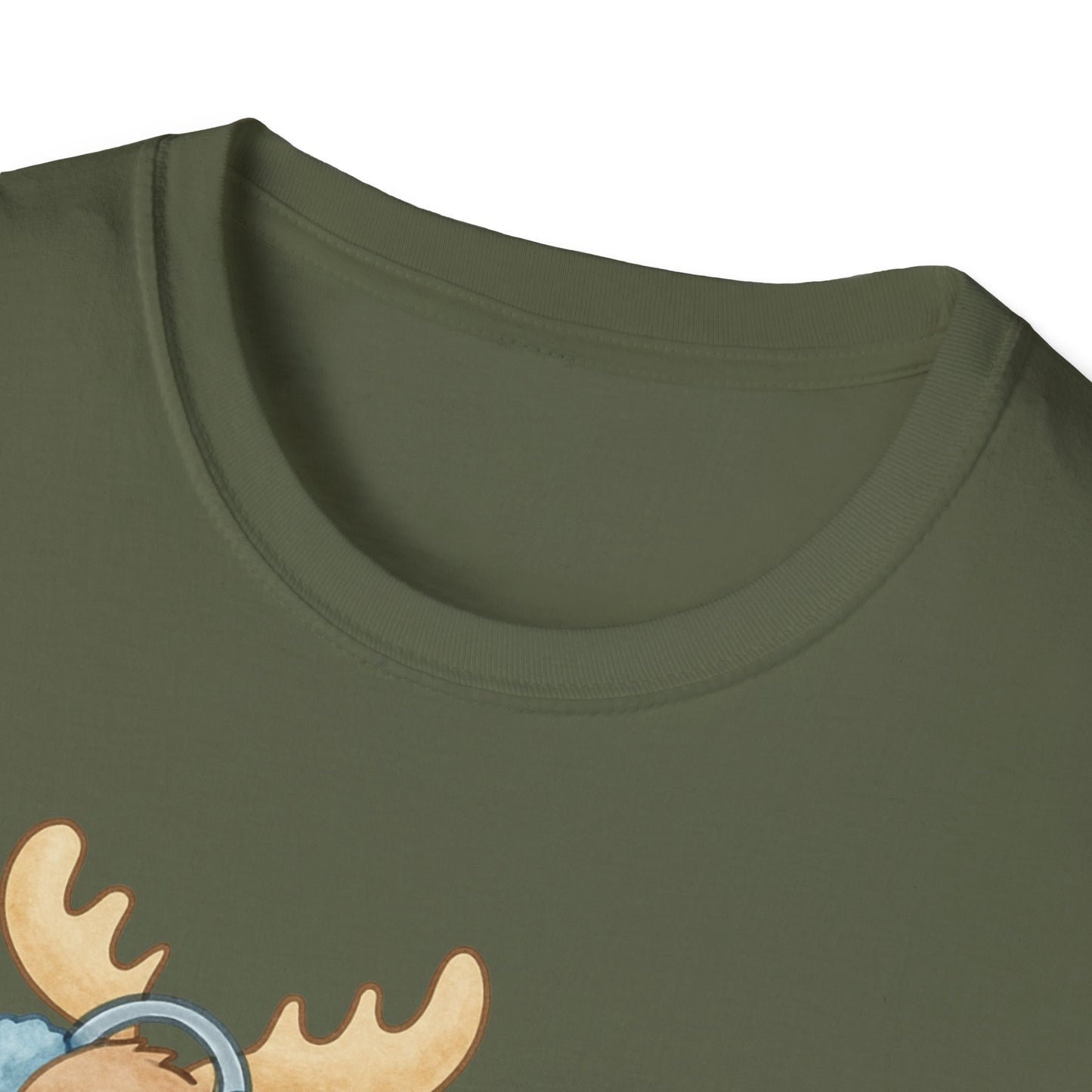 Winter Moose Unisex T-Shirt