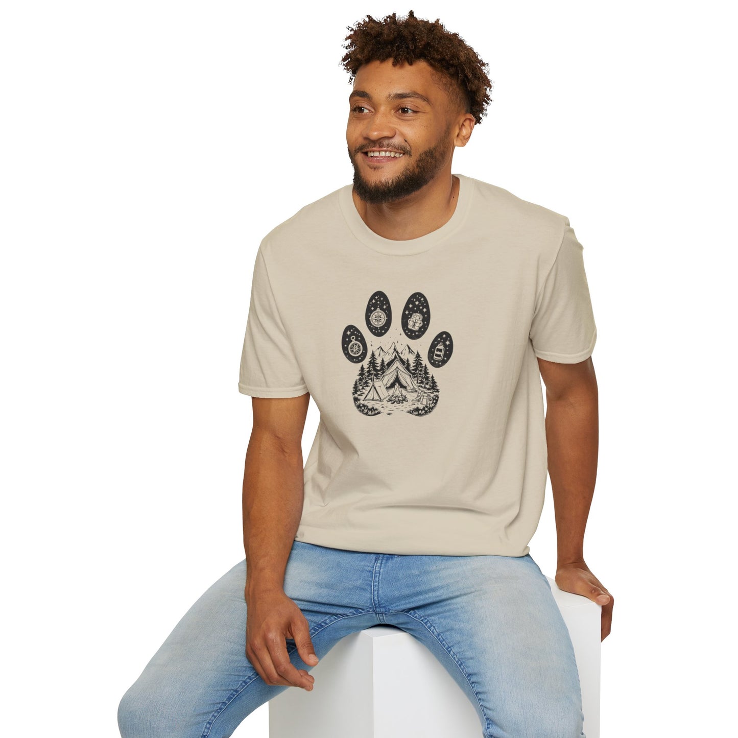 Paw Camping Unisex T-Shirt