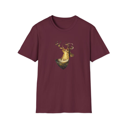 Majestic Stag Forest  Unisex T-Shirt