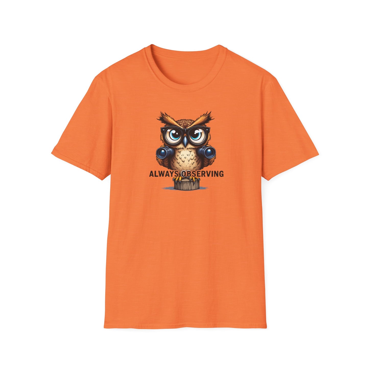 Observing Owl Unisex T-Shirt