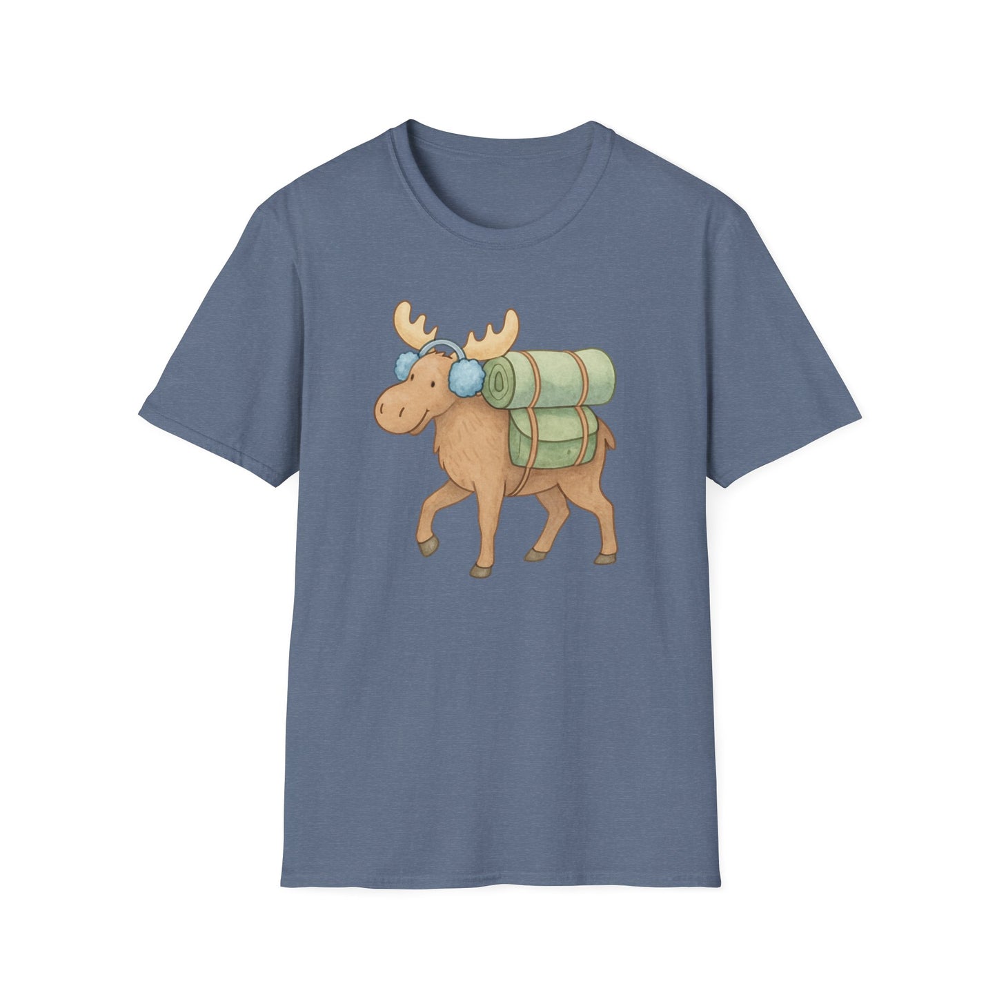 Winter Moose Unisex T-Shirt
