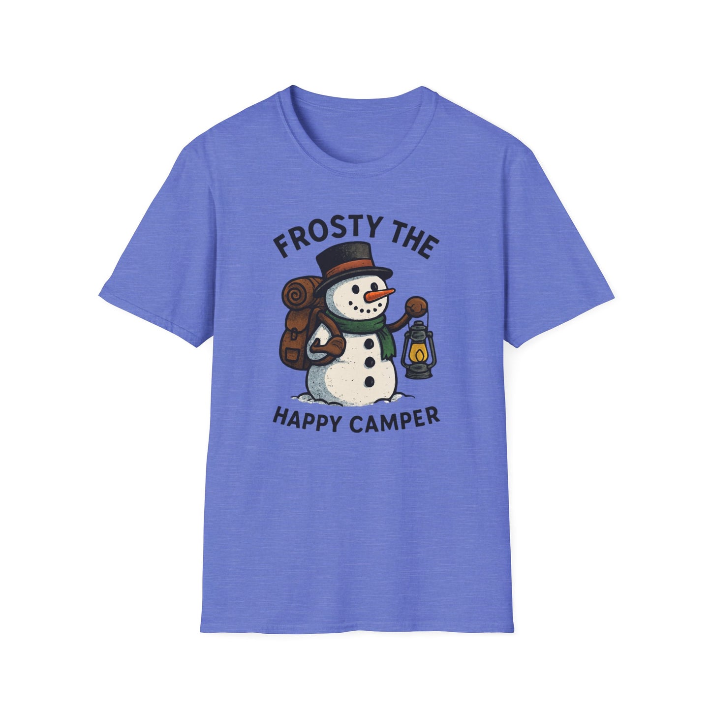 Camper Snowman Unisex T-shirt