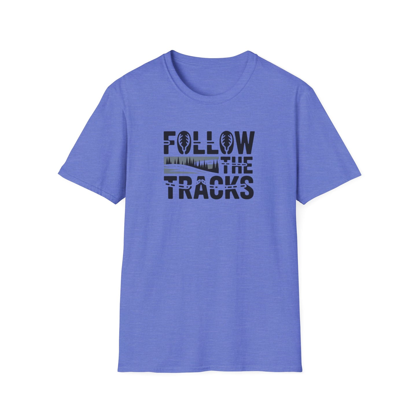 Follow the Tracks  Unisex T-Shirt