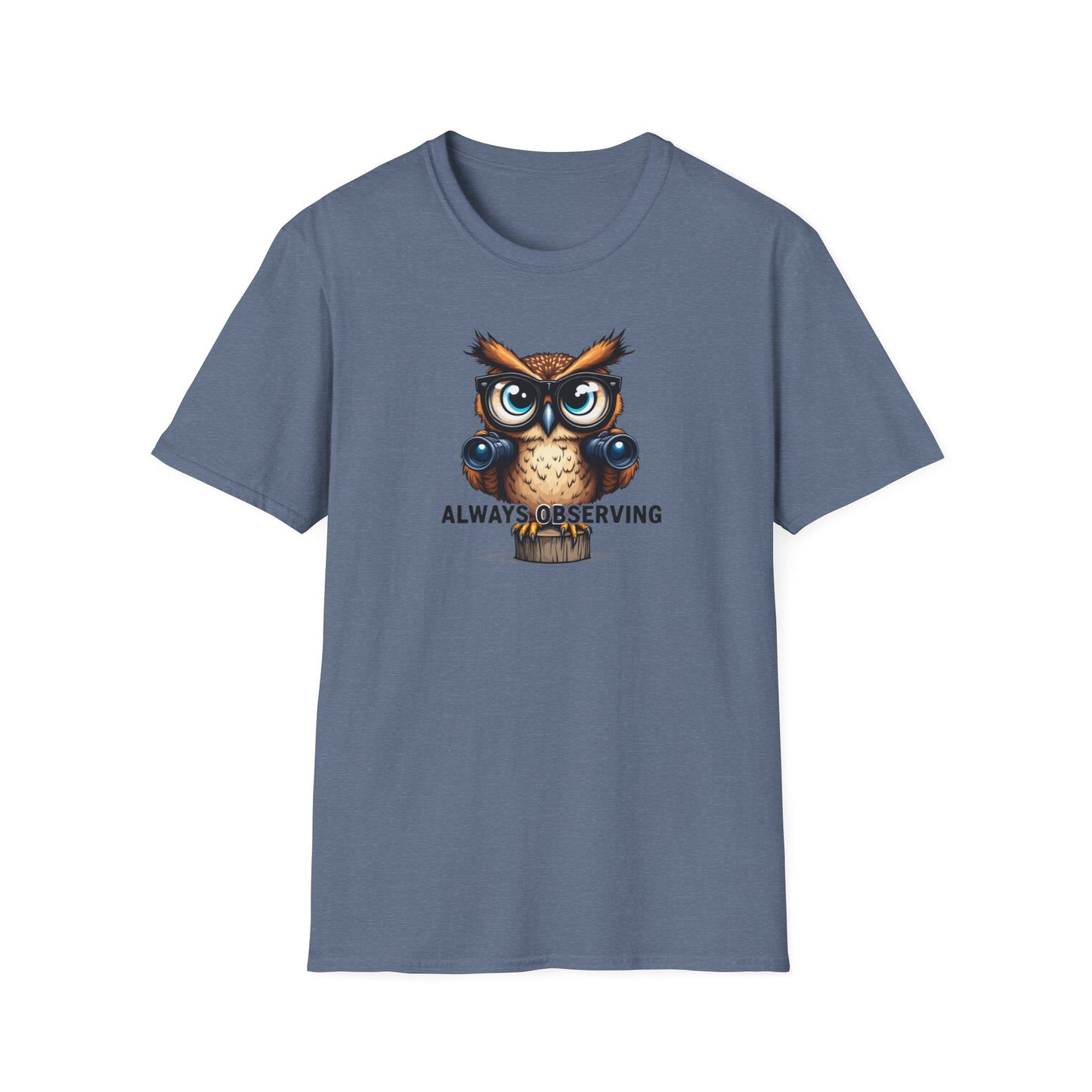 Observing Owl Unisex T-Shirt