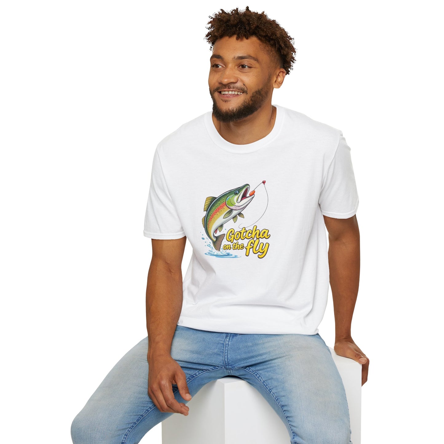 Fishing trout Unisex T-shirt