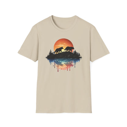 Wolf Pack Mountain Unisex T-Shirt