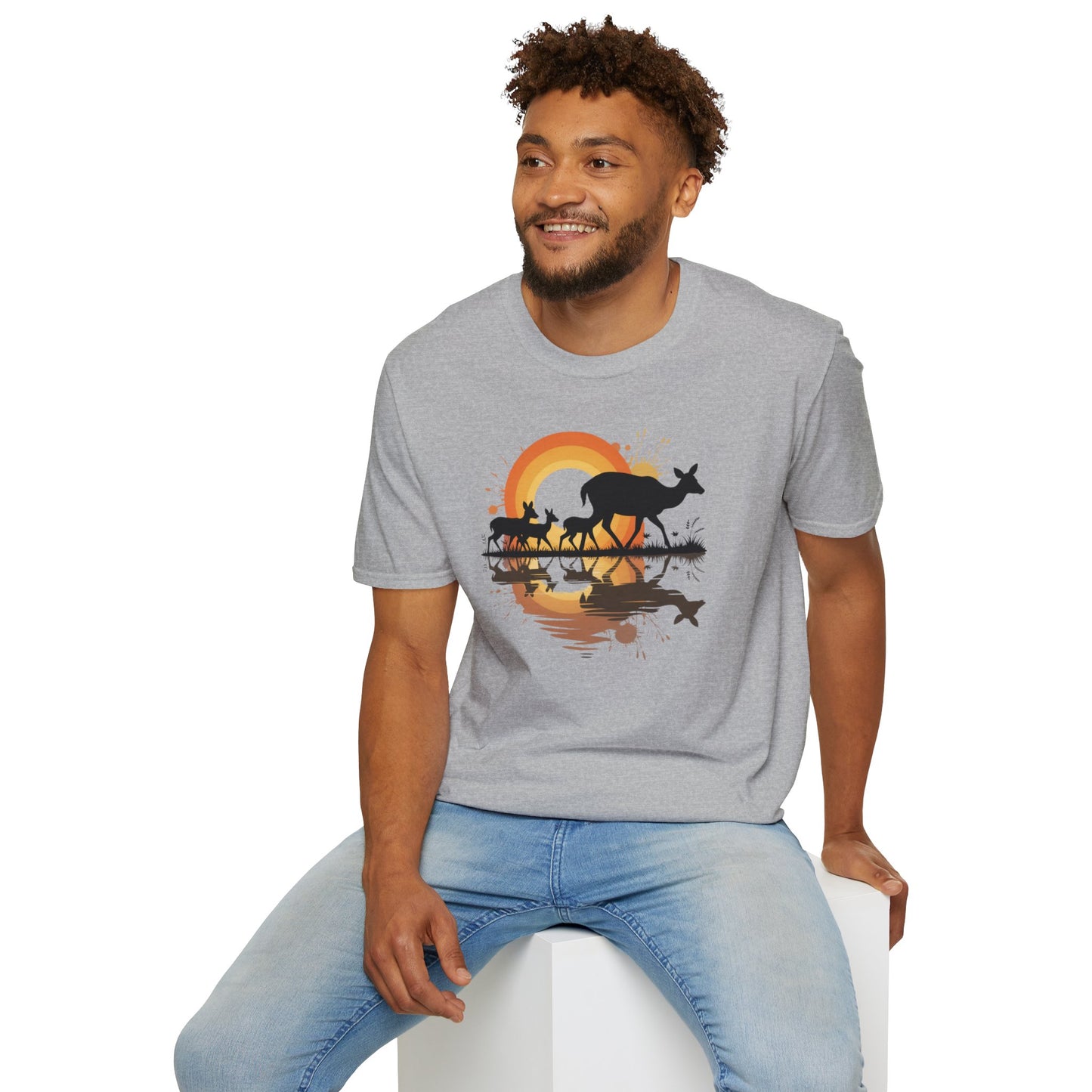 Family Deer Unisex T-Shirt