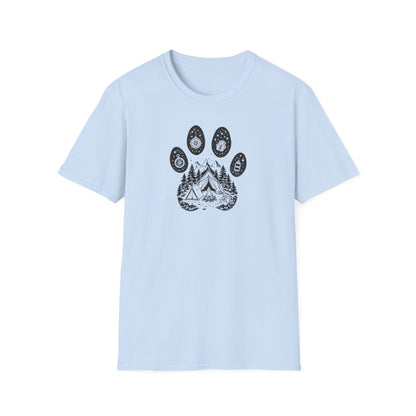Paw Camping Unisex T-Shirt