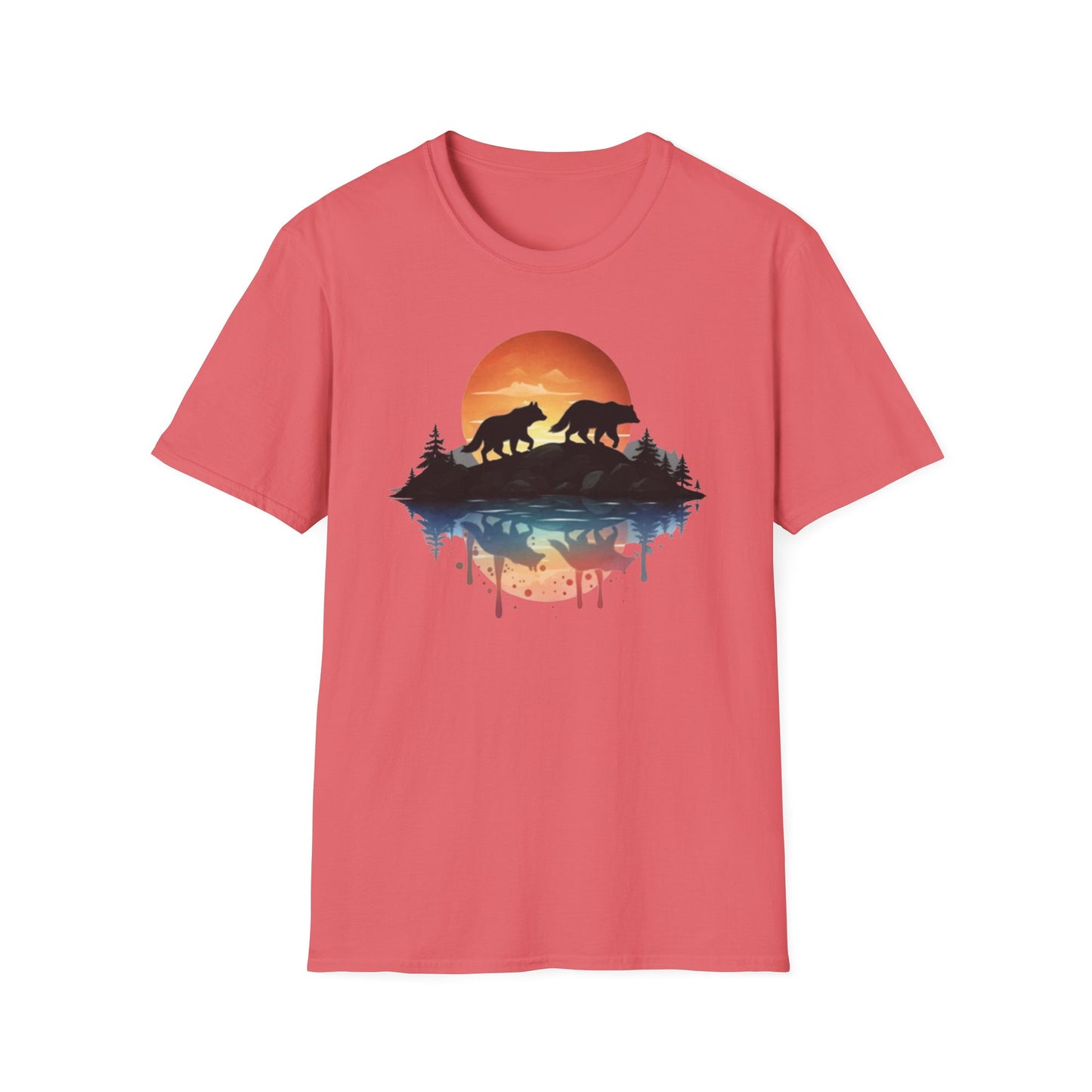 Wolf Pack Mountain Unisex T-Shirt