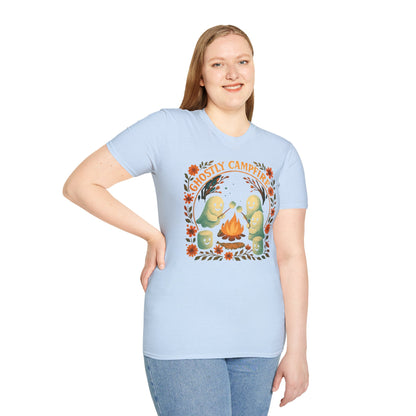 Ghostly Campfire Unisex T-shirt