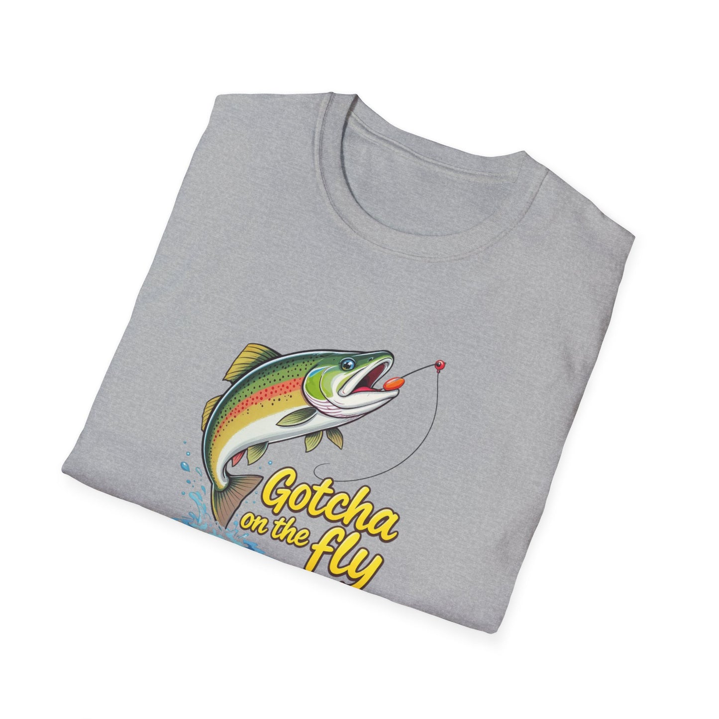 Fishing trout Unisex T-shirt