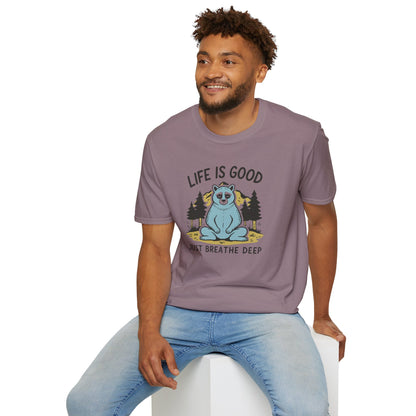 Bear Meditation, Unisex T-Shirt
