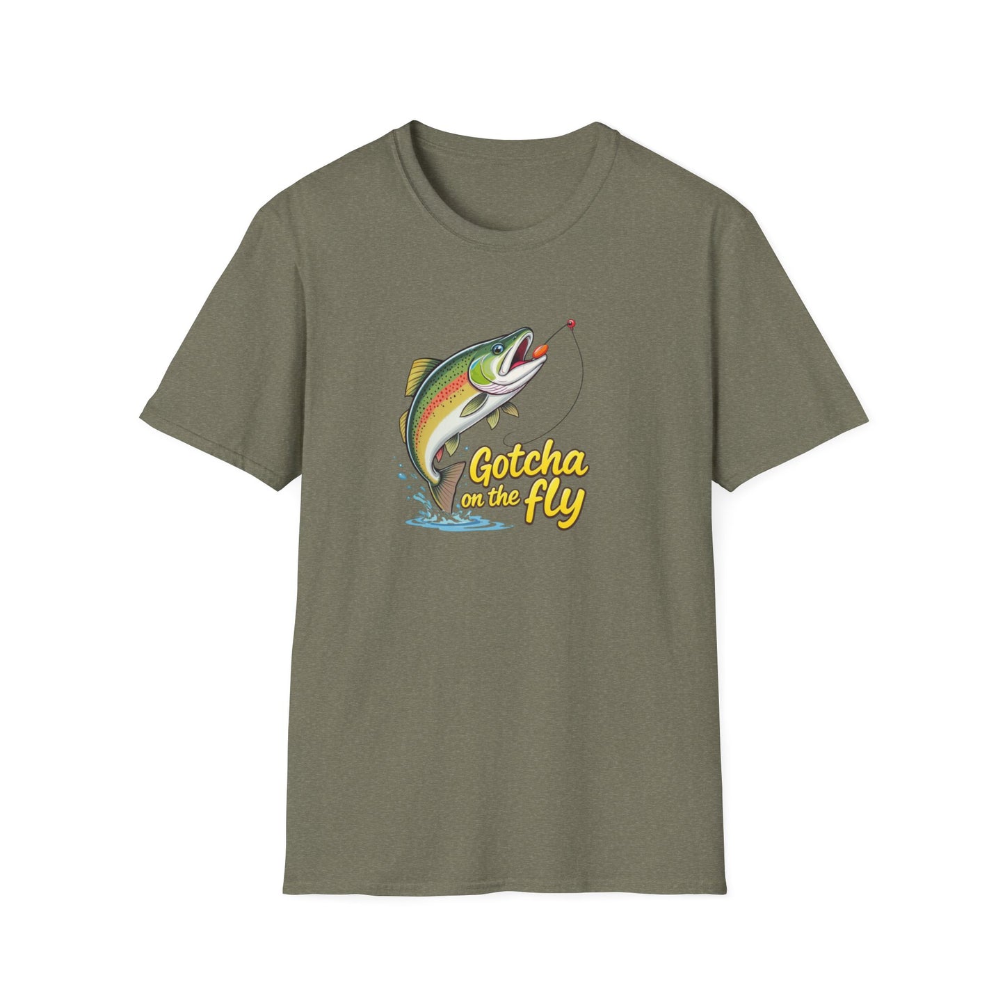 Fishing trout Unisex T-shirt