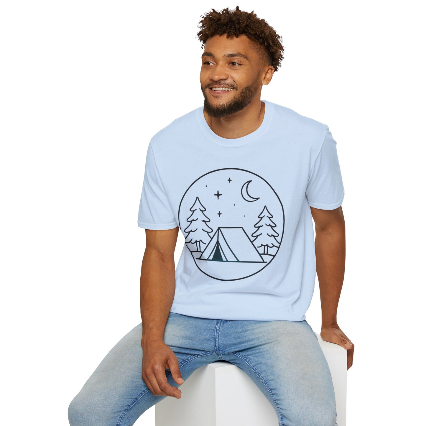Winter Night Unisex T-shirt