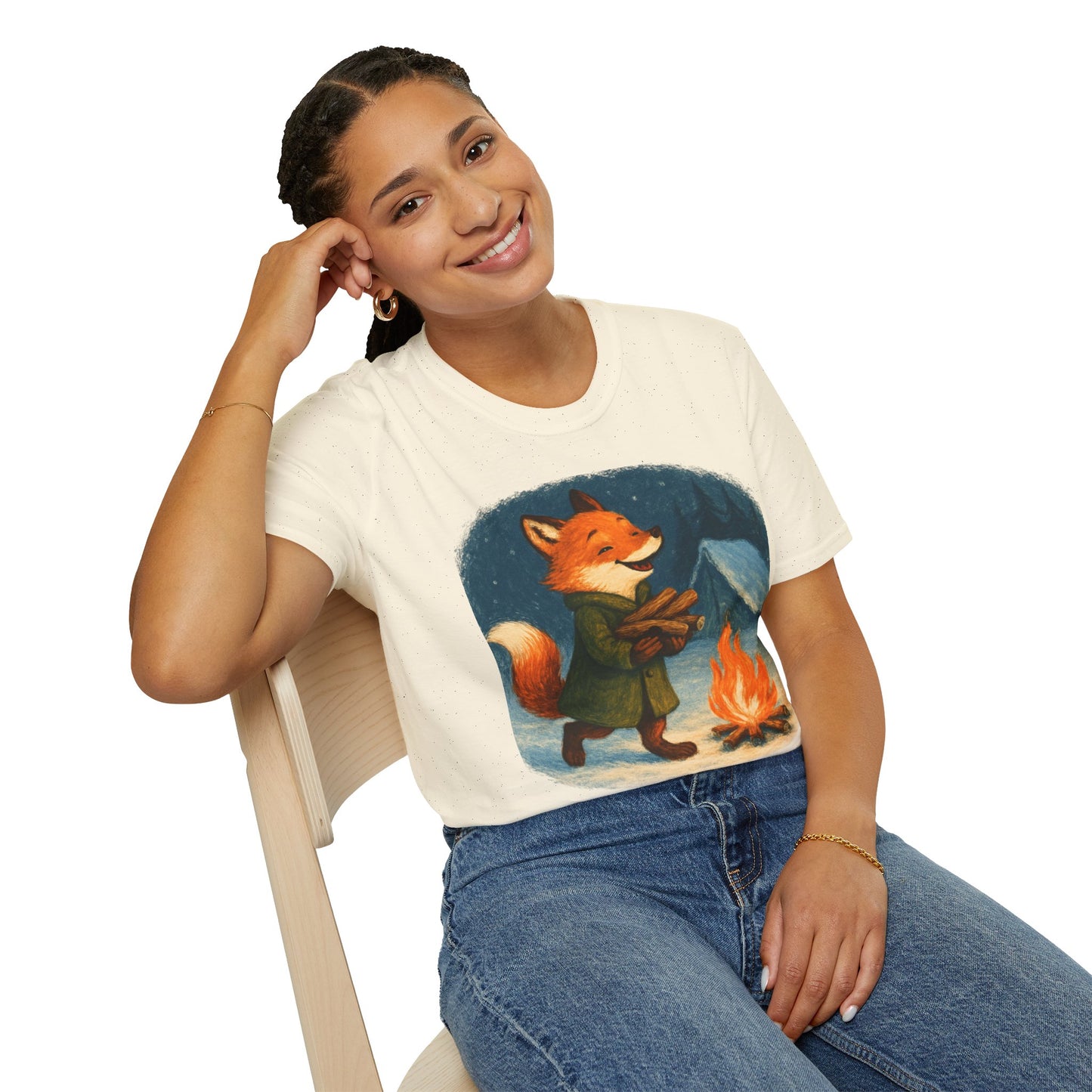 Winter Fox Unisex T-Shirt