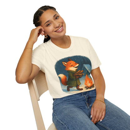 Winter Fox Unisex T-Shirt