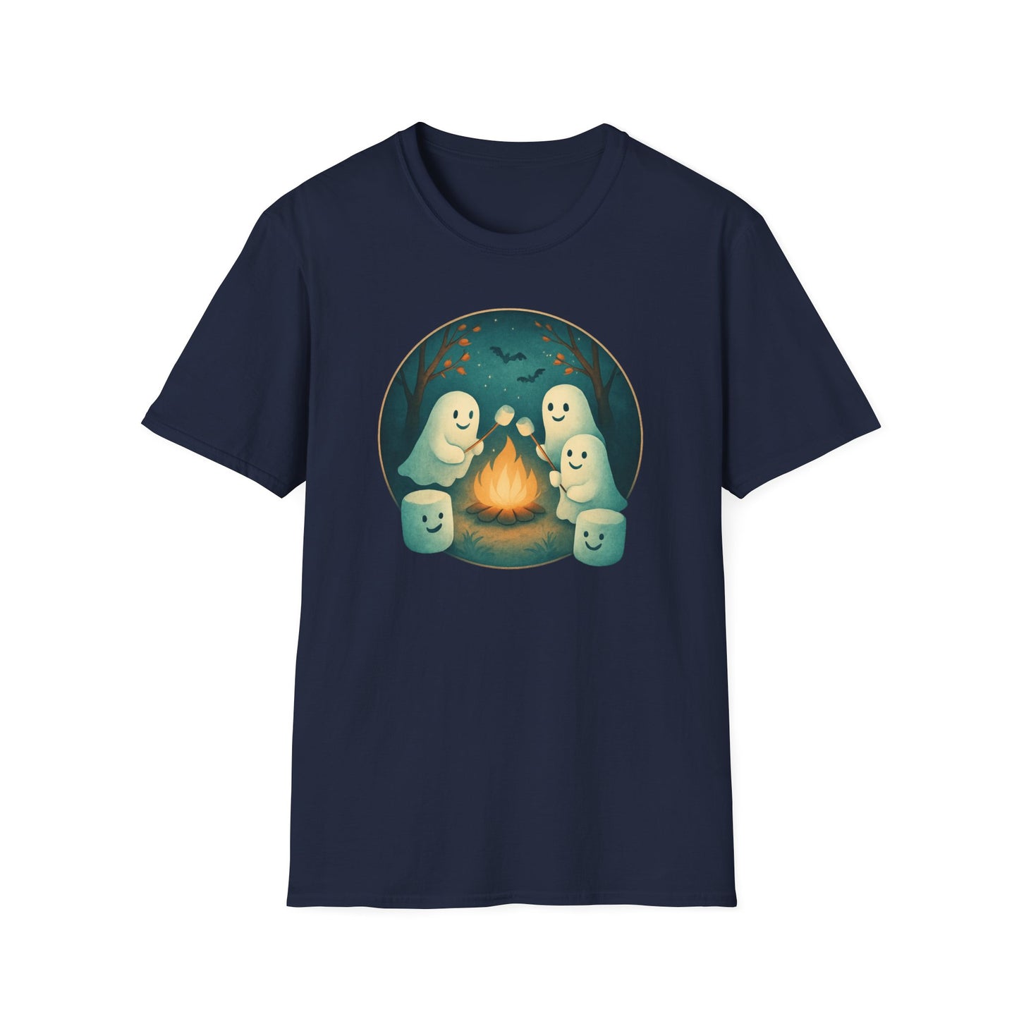 Ghost Campfire Unisex Softstyle T-Shirt