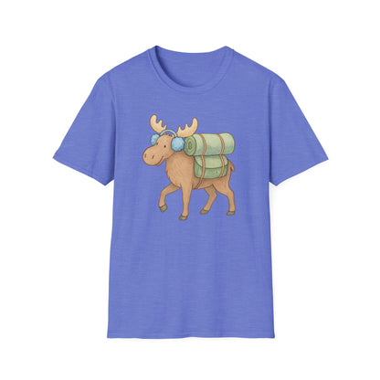 Winter Moose Unisex T-Shirt