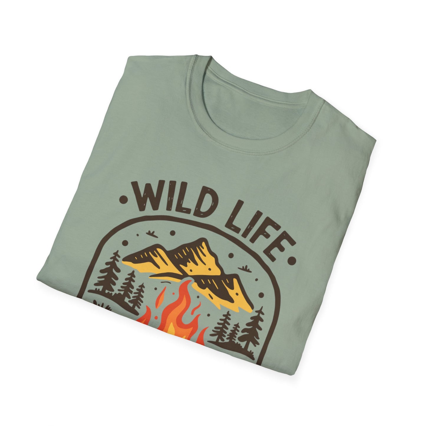 Wildlife-themed unisex t-shirt