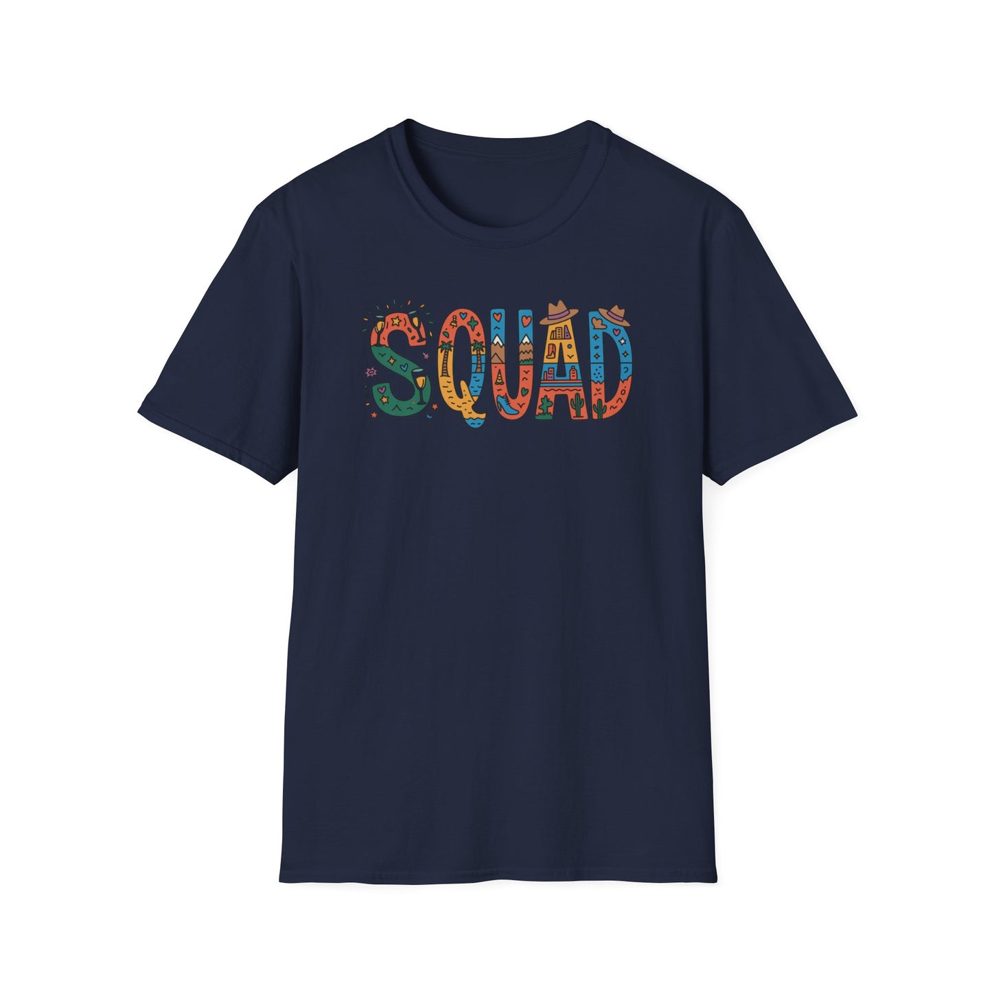 Squad Party, Unisex T-Shirt