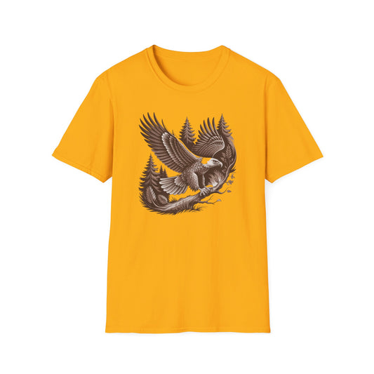 Majestic Eagle in Flight, Unisex T-Shirt