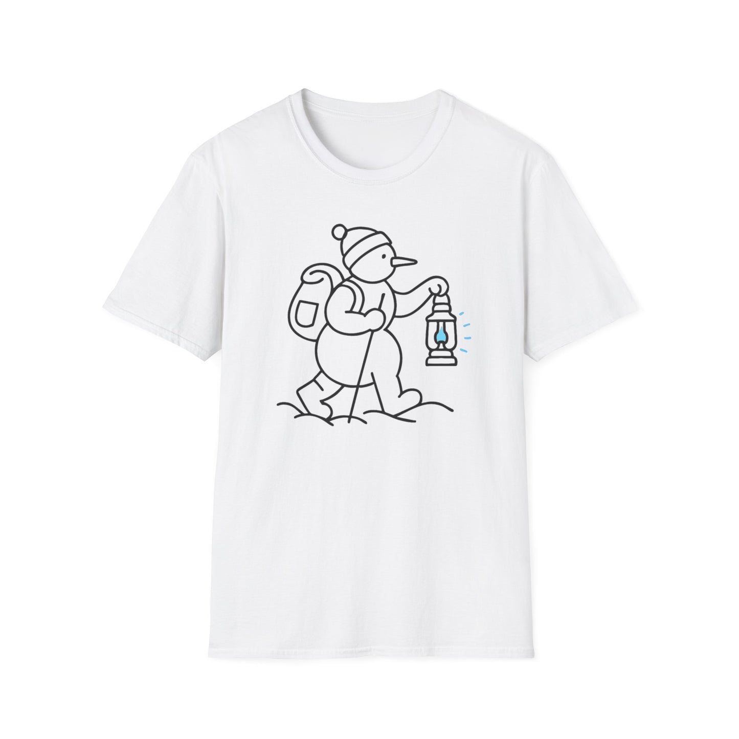 Camper Snowman Unisex T-shirt